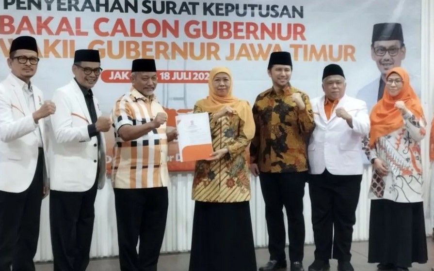 PKS Resmi Dukung Khofifah-Emil di Pilkada Jatim 2024