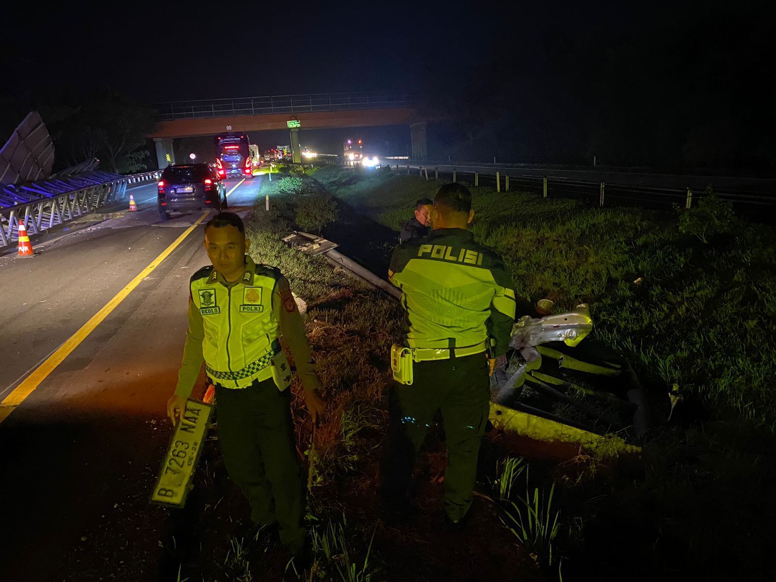 Kronologi Kecelakaan Bus Rombongan Dosen Unpam, Diawali dari Oleng