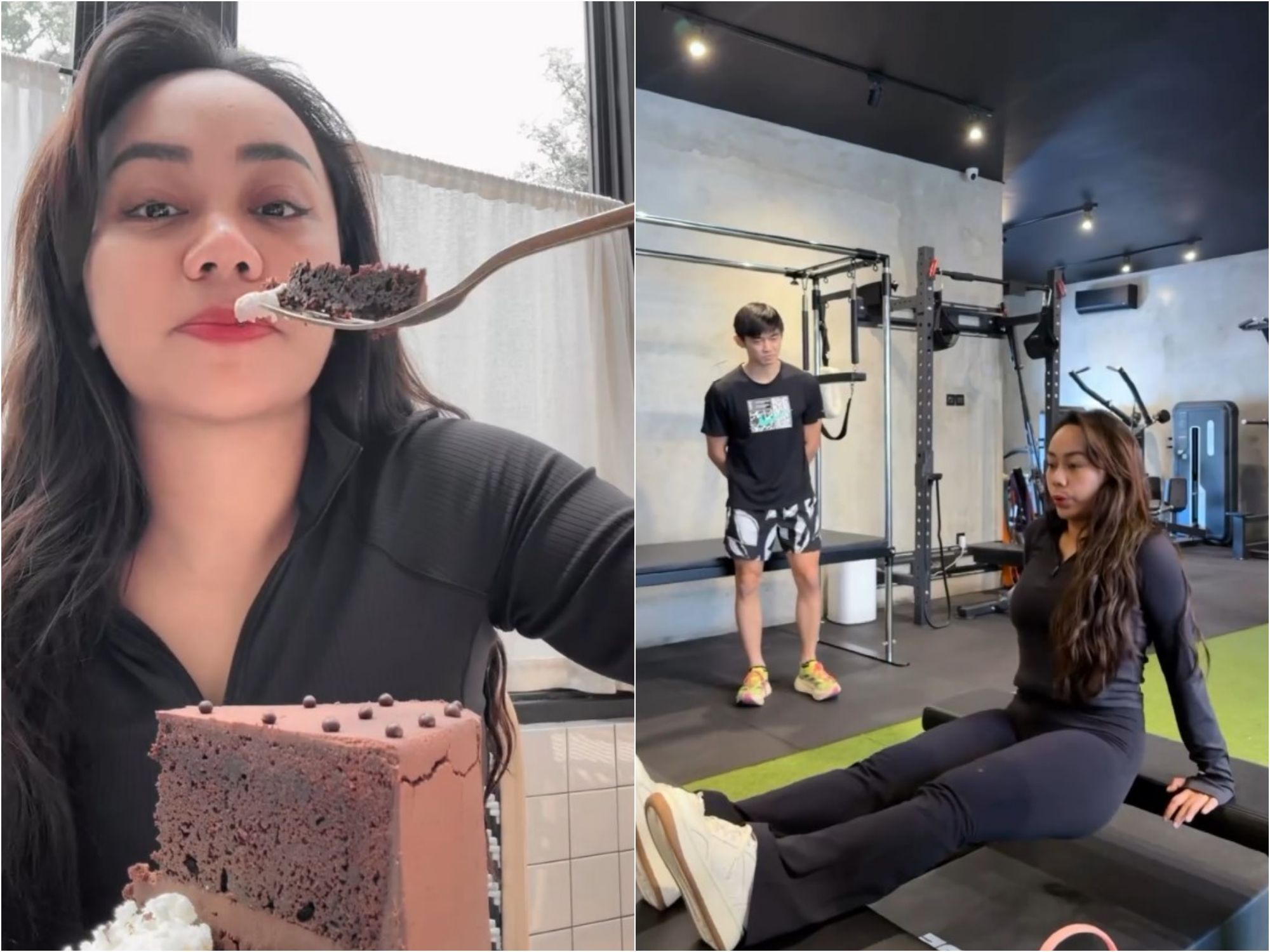 Bukannya Ikut Rapat di Kantor DPRD DKI, Zita Anjani Malah Asyik Makan Brownies dan Olahraga Pilates