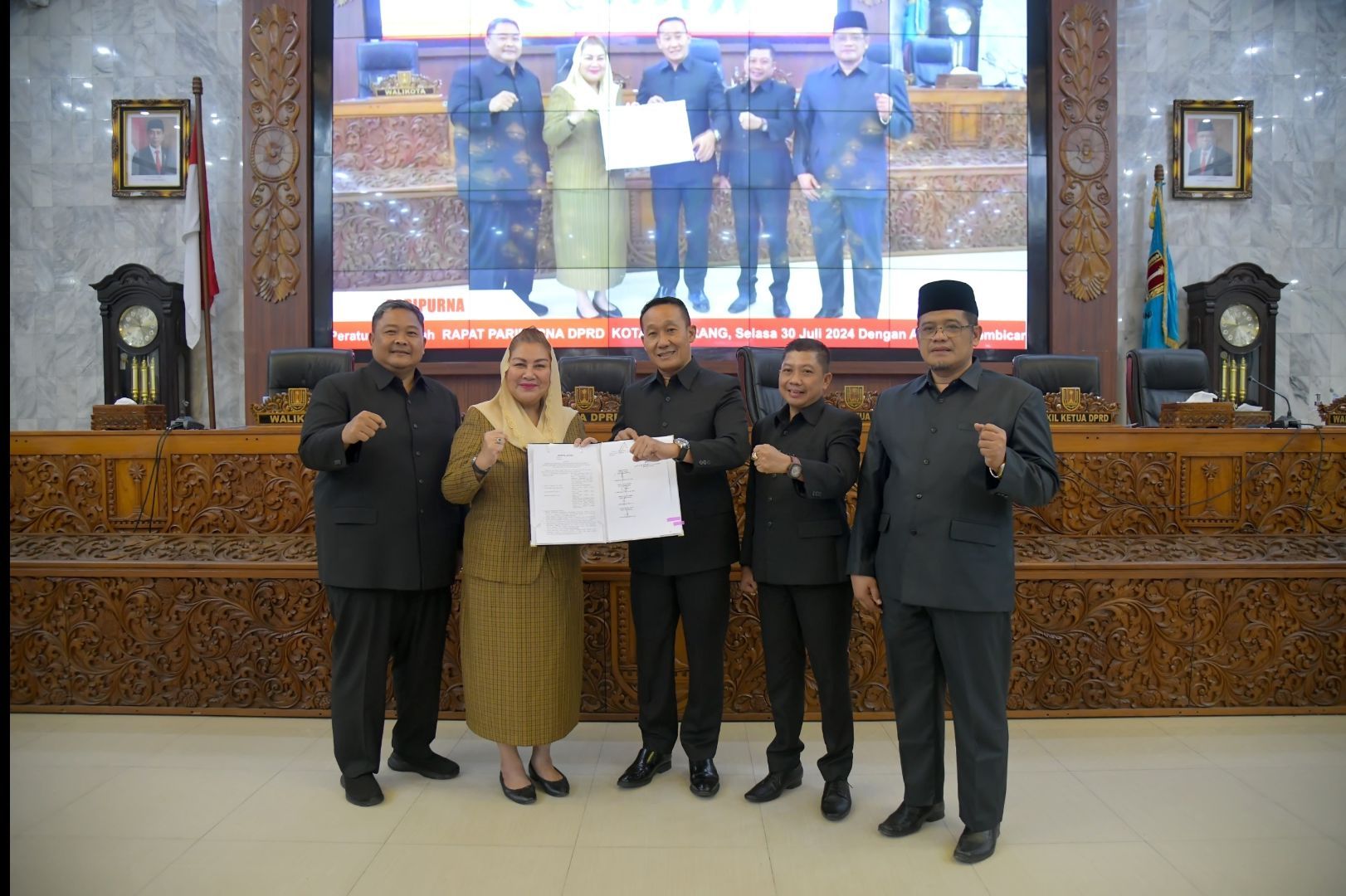 Dewan Tetapkan Raperda Perubahan APBD 2024 Menjadi Perda, Mbak Ita: Alhamdulillah Tepat Waktu