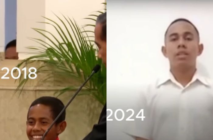 Joni Pemanjat Tiang Bendera 17an Tagih Janji Pak Jokowi Untuk Lolos Jadi TNI