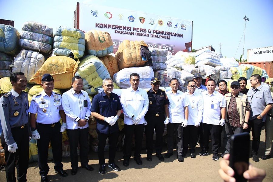 Sita dan Musnahkan 1.883 Balpres, Kabareskrim Sebut Bisa Bahayakan UMKM jika Dibiarkan