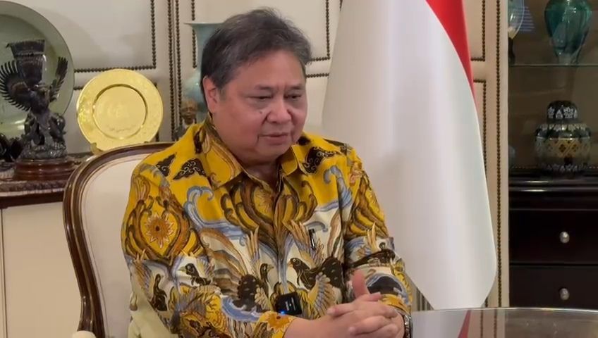 Airlangga Hartarto Mengundurkan Diri sebagai Ketum Golkar, Ucapkan Terimakasih ke Presiden Jokowi