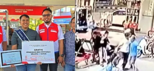 Korban Pengeroyokan Karena Aksi Heroik di SPBU Dapat BBM Pertamax Gratis Selama Setahun