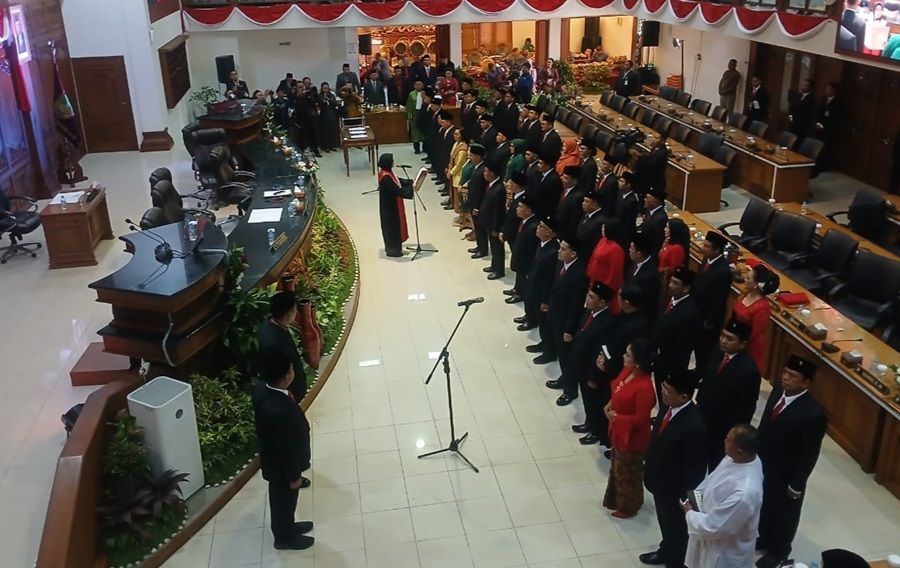 45 Anggota DPRD Solo Resmi Dilantik, PDIP Tak Lagi Dominan