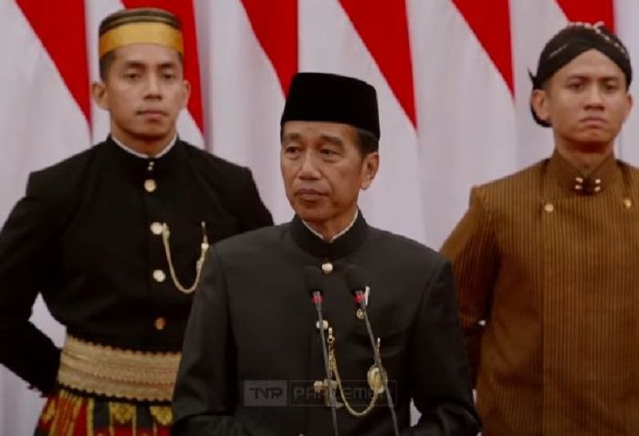 Presiden Jokowi 4 Kali Minta Maaf di Sidang MPR RI
