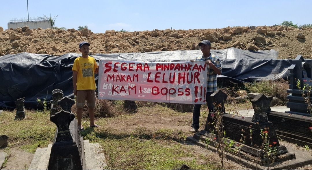 Tanah Urug Pembangunan Tol Jogja-Bawen Ancam Lebih dari 300 Makam, Warga Setop Pembangunan