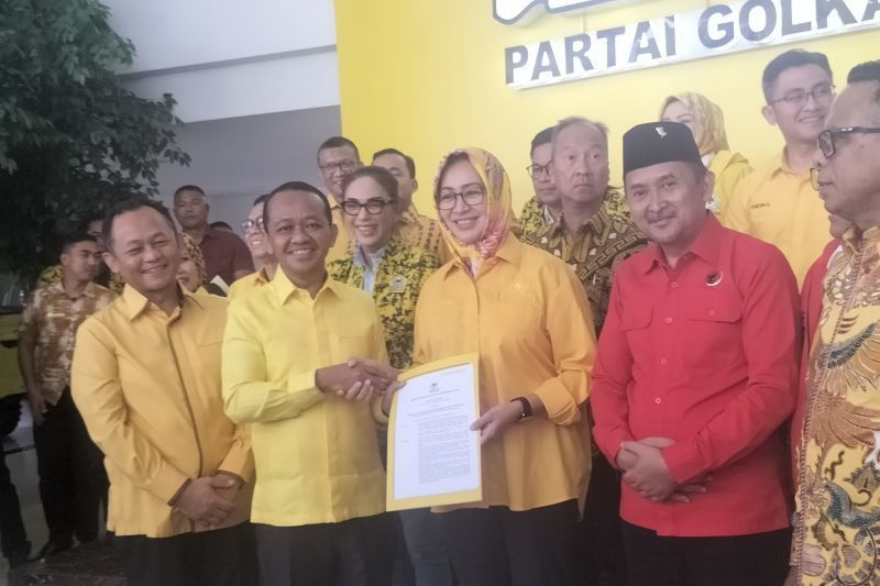 Golkar dan PDIP Bersatu Dukung Airin-Ade di Pilkada Banten 2024