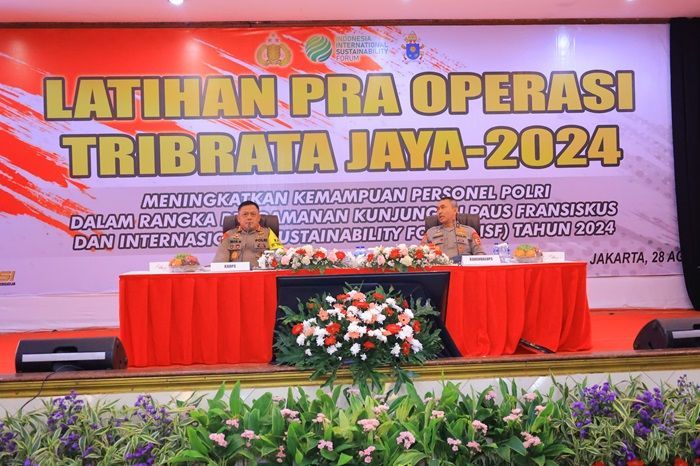 Polri Gelar Latihan Pengamanan Kunjungan Paus Fransiskus, Begini Isinya