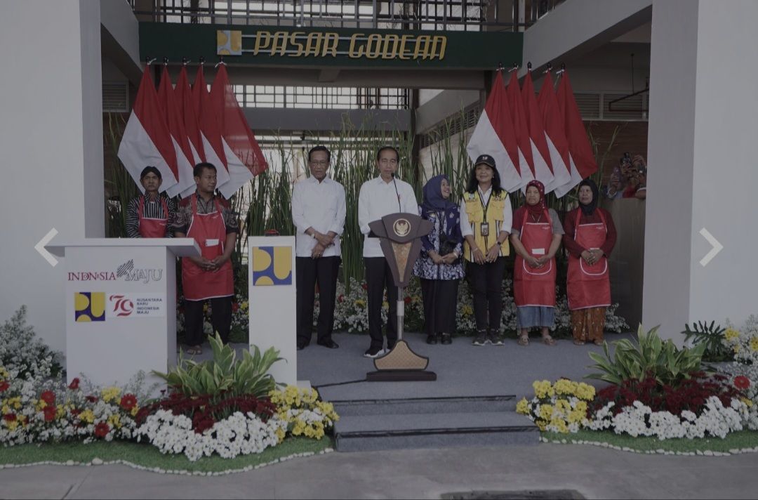 Usai Presiden Jokowi Resmikan Pasar Induk Godean, Pedagang Berharap Fasilitas Lebih ditingkatkan