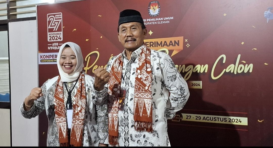 Siap Tarung di Pilbup Sleman, Kustini - Soekamto Janjikan Pembangunan Tanpa Utang