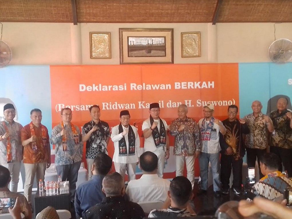 Dukung Ridwan Kamil-Suswono, Relawan Berkah Harap Jakarta Adil Sejahtera dan Bebas Polusi