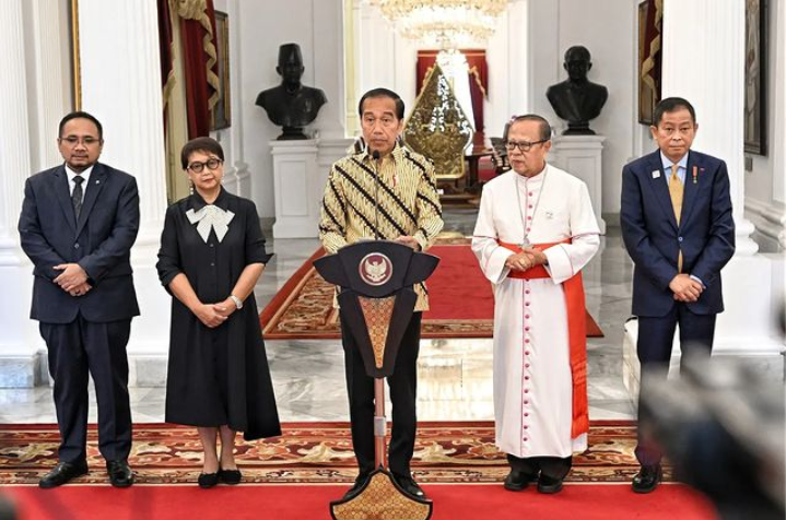 Presiden Jokowi: Kunjungan Paus Fransiskus Jadi Tonggak Baru Dialog Antaragama di Indonesia