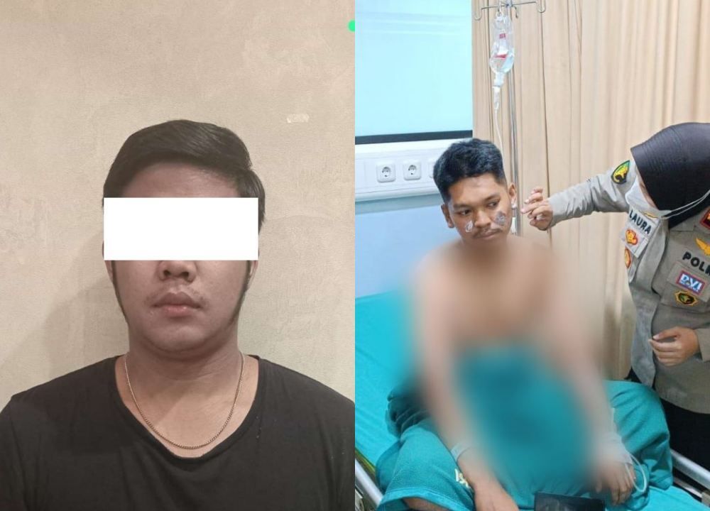 Pelaku Penyiram Air Keras ke Brimob Saat Tawuran di Bassura Ditangkap Saat Sedang di Rumah Pacar