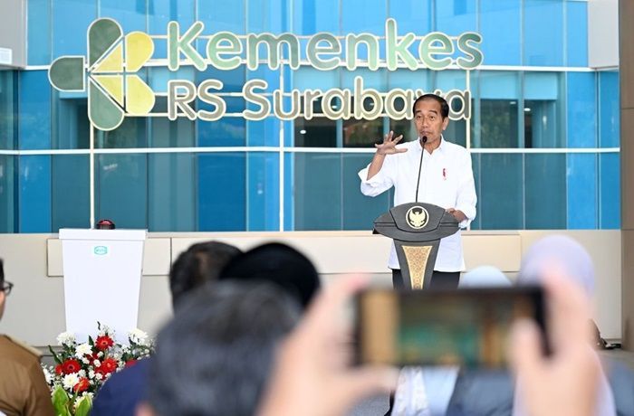 Dengan Investasi Triliunan, Presiden Jokowi Resmikan RS Kemenkes di Surabaya
