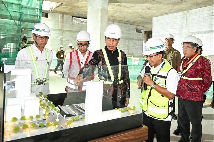Jokowi Resmi Canangkan Pembangunan MRT Jakarta Lin Timur-Barat