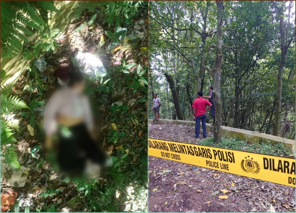 Diduga Dibunuh, Jasad Wanita Cantik Ditemukan Mengenaskan di Hutan Mojokerto