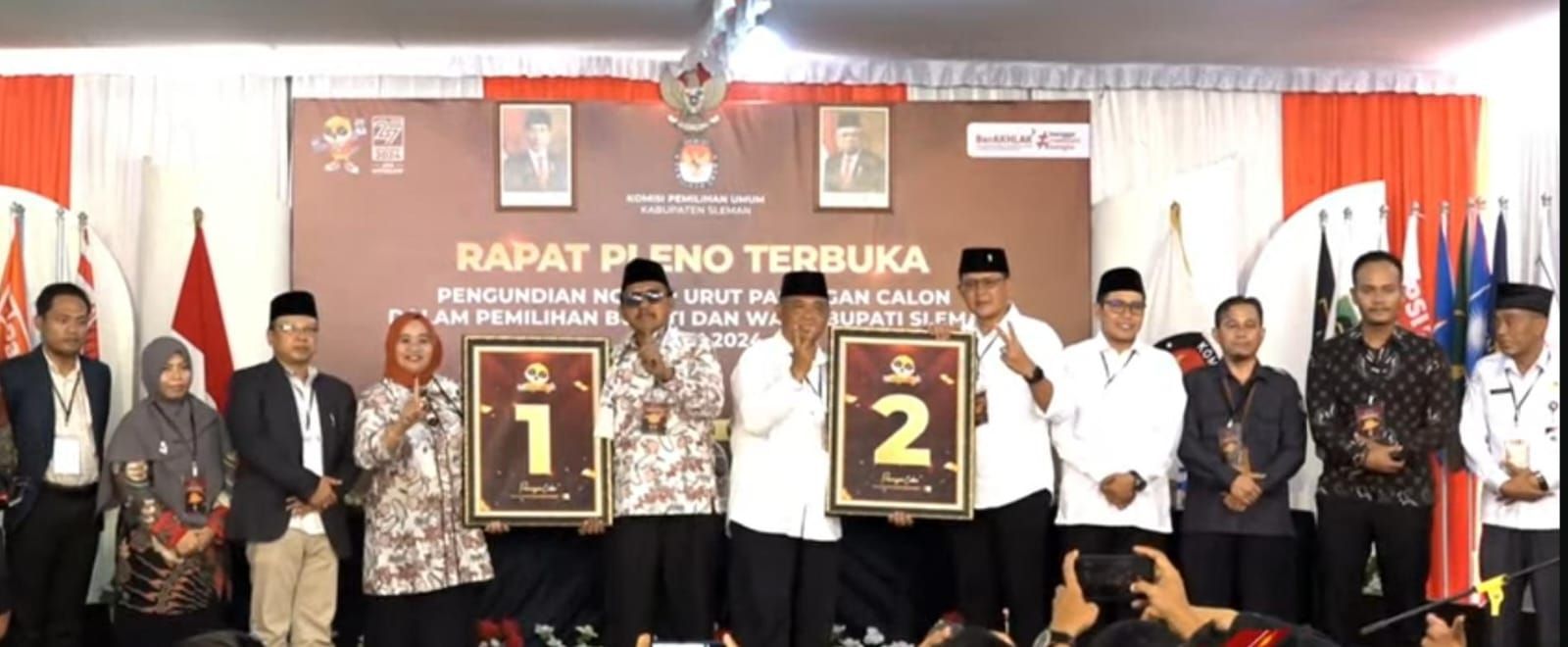 Harda - Danang Dapat Nomor Urut 2 di Pilkada Sleman, Disebut Jadi Simbol Kemenangan