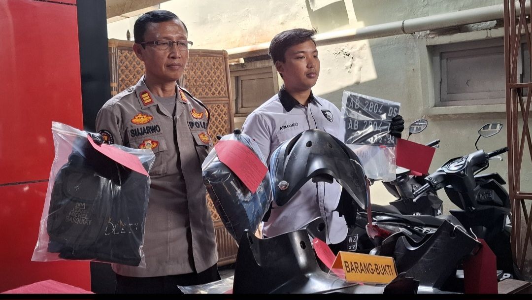 2 Anak di Bawah Umur di Yogyakarta Ketahuan Mencuri Sepeda Motor, Polisi : Mereka Putus Sekolah, Curiannya dijual di Medsos Buat Jajan!
