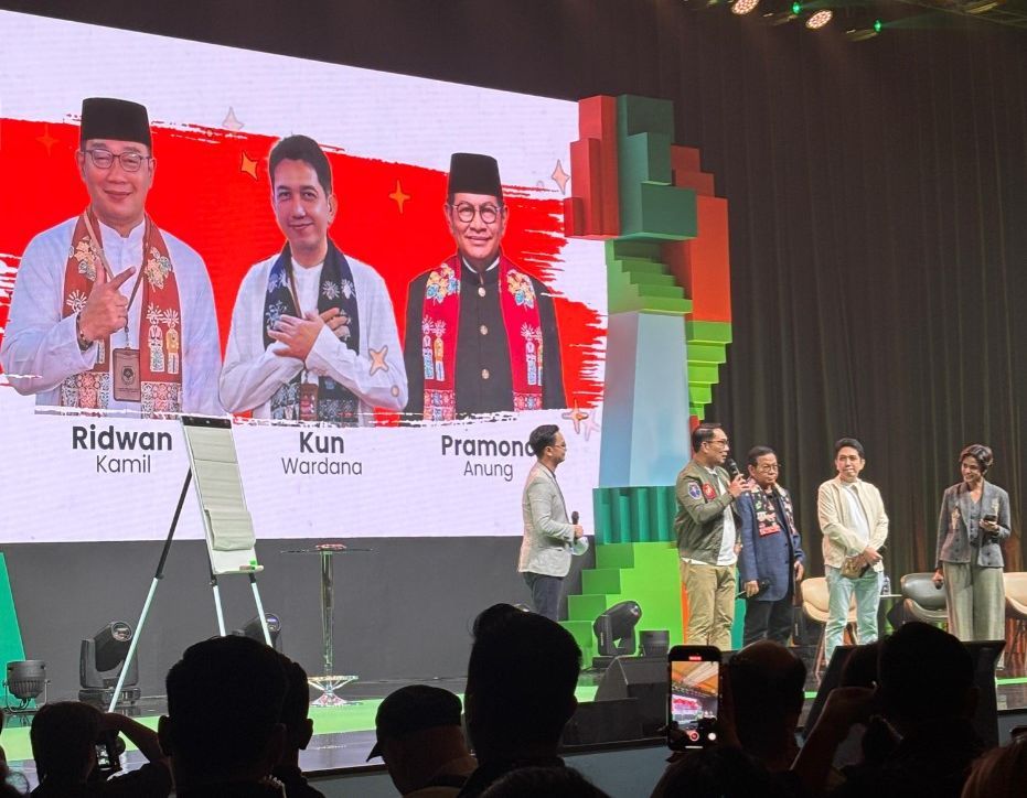 Tiga Cagub DKI Jakarta Seru-seruan di iDEA FEST 2024, Saling Adu Solusi untuk Masalah Umum di Jakarta