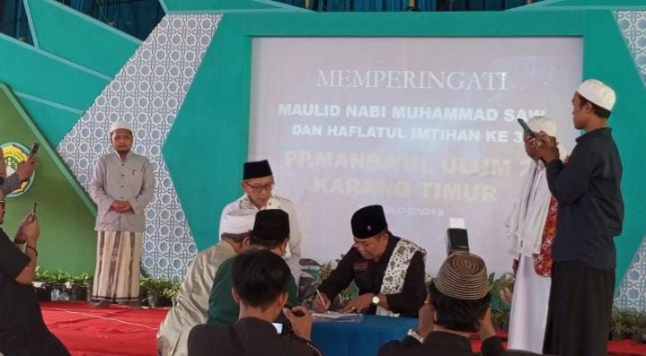 Hendy-Gus Firjaun Tanda Tangan Tolak Tambang di Silo, Komitmen Saat Nanti Kembali Jabat Kepala Daerah Jember