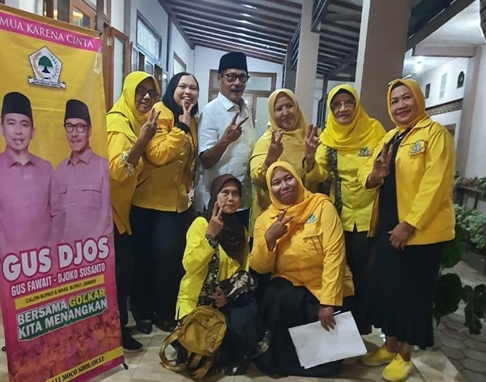 Cawabup Djos Sapa Anggota Partai Golkar: Besok Wabup Bukan Ban Serep!