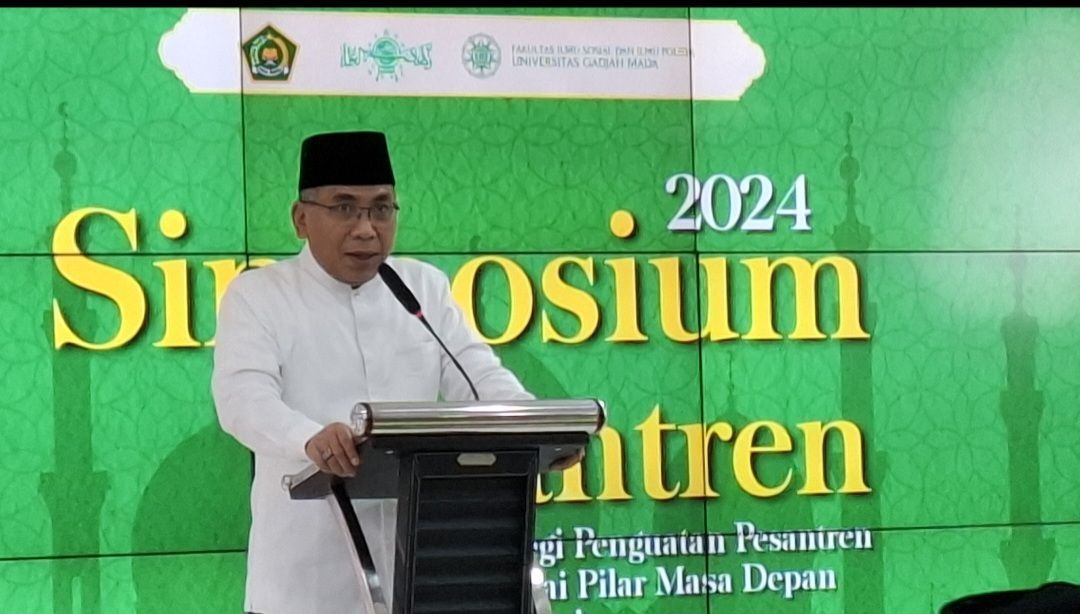 Tanggapi Perang Israel-Palestina, Gus Yahya : Berhenti Pegang Bedil