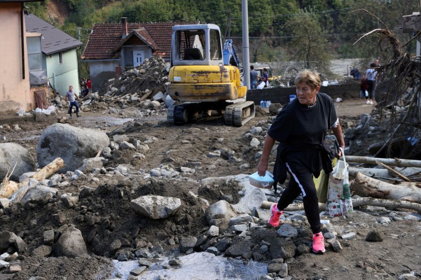 Banjir Dahsyat Landa Bosnia, 22 Orang Tewas 