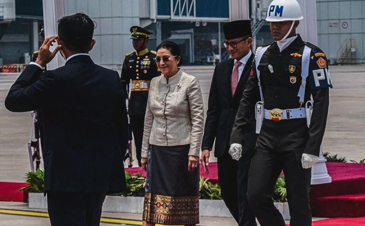 Sandiaga Uno Sambut Perwakilan Laos, Vietnam, dan Vanuatu Jelang Pelantikan Presiden Prabowo Subianto