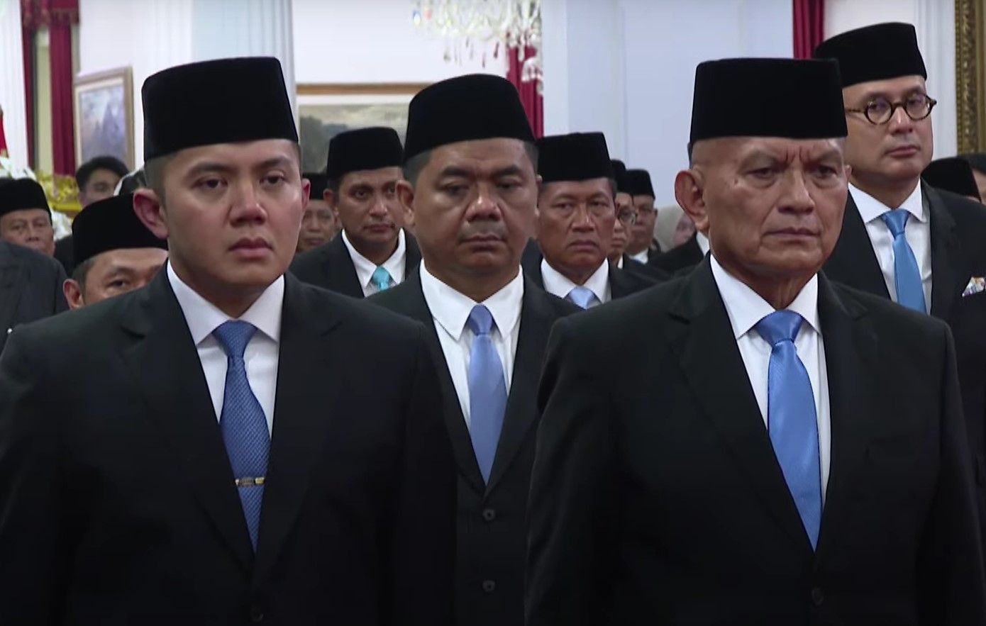 Presiden Prabowo Resmi Lantik 55 Wakil Menteri, Ada Mayor Teddy di Barisan Pelantikan 