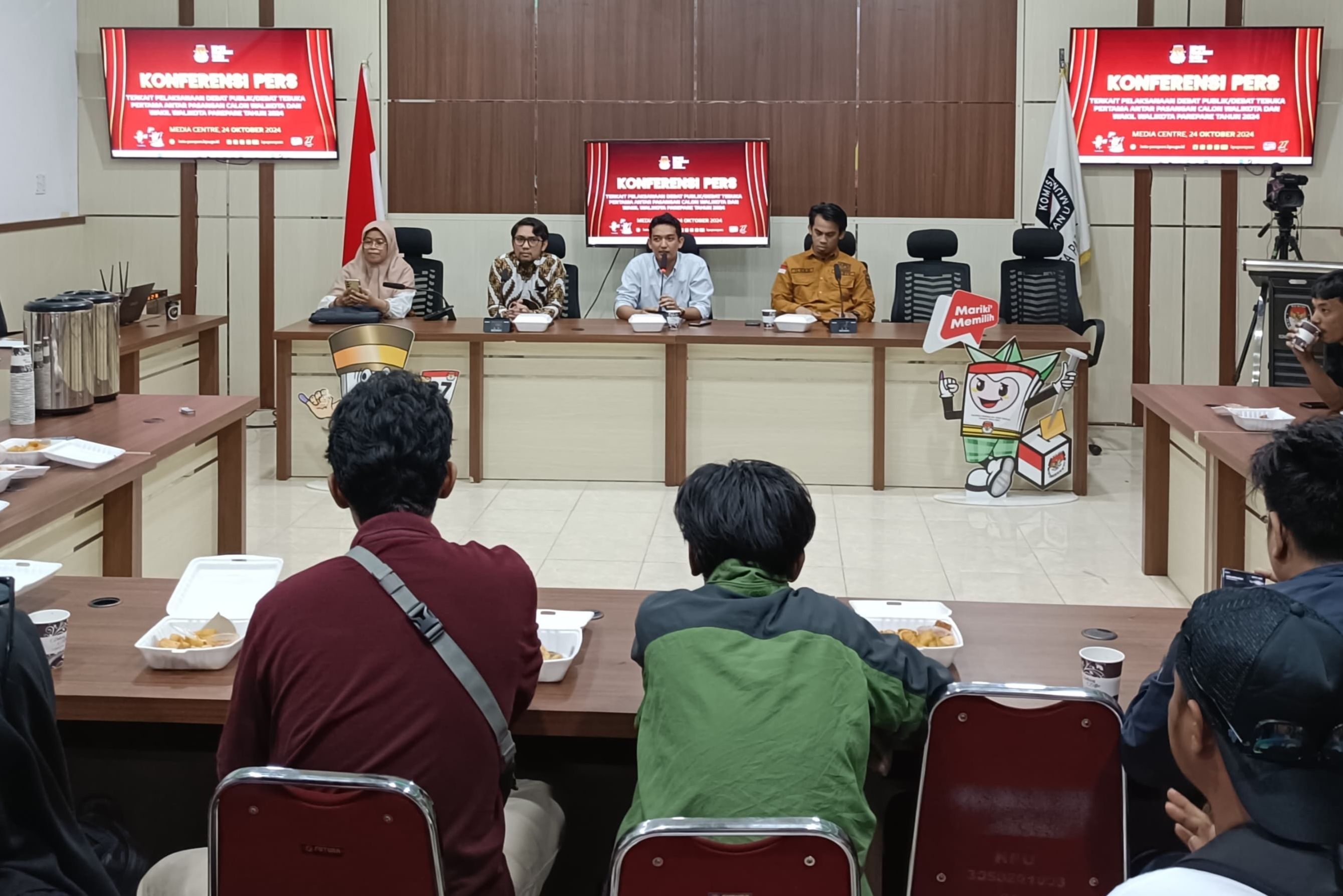 KPU Parepare Umumkan Lokasi Debat Pilkada, Ada 7 Panelis!