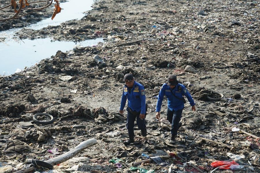 Petugas Gabungan Pakai 2 Ekor Ayam untuk Tangkap Buaya Viral di Parepare