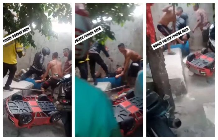 Viral Aksi Polisi Duel Dengan Pelaku Ganjal ATM di Ciledug Sampai Terluka Akibat Sajam, Begini Kronologinya