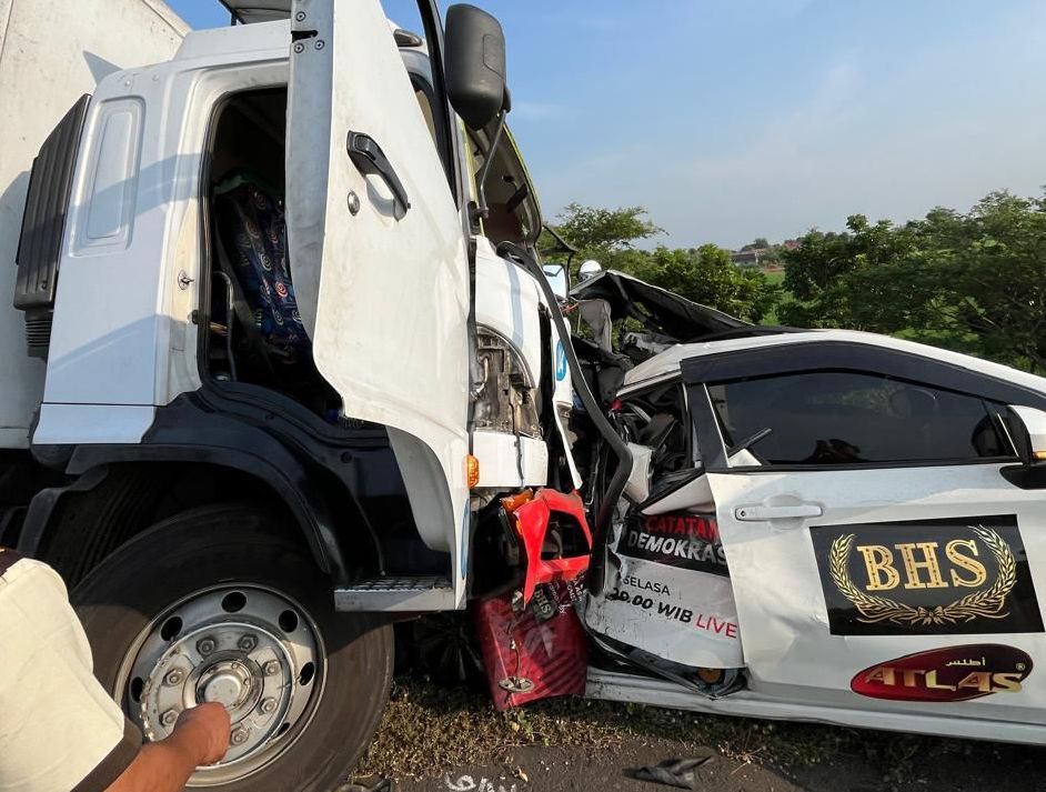 Sopir Truk Penabrak Mobil Kru TV One di Tol Pemalang Jadi Tersangka, Terancam 6 Tahun Bui