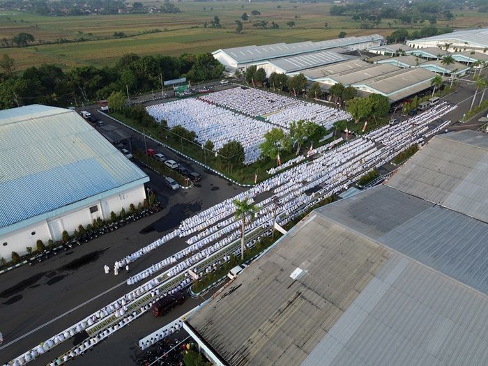 7.000 Karyawan Gelar Istigasah Akbar demi Selamatkan Sritex