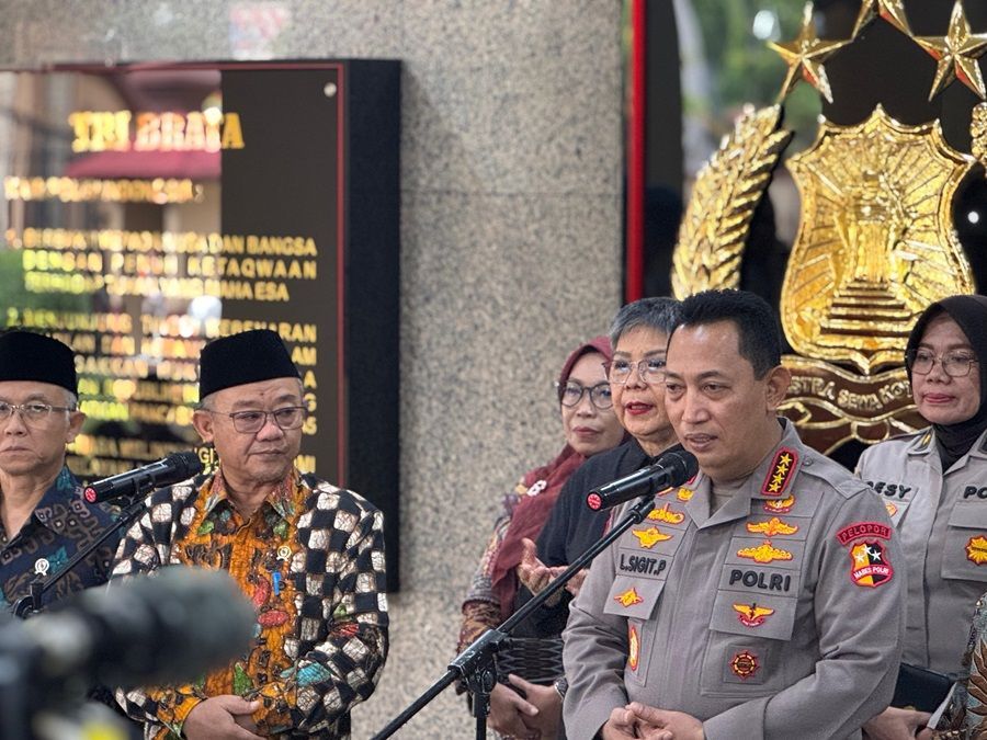 Mendikdasmen Temui Kapolri, Ternyata Bahas Ini!