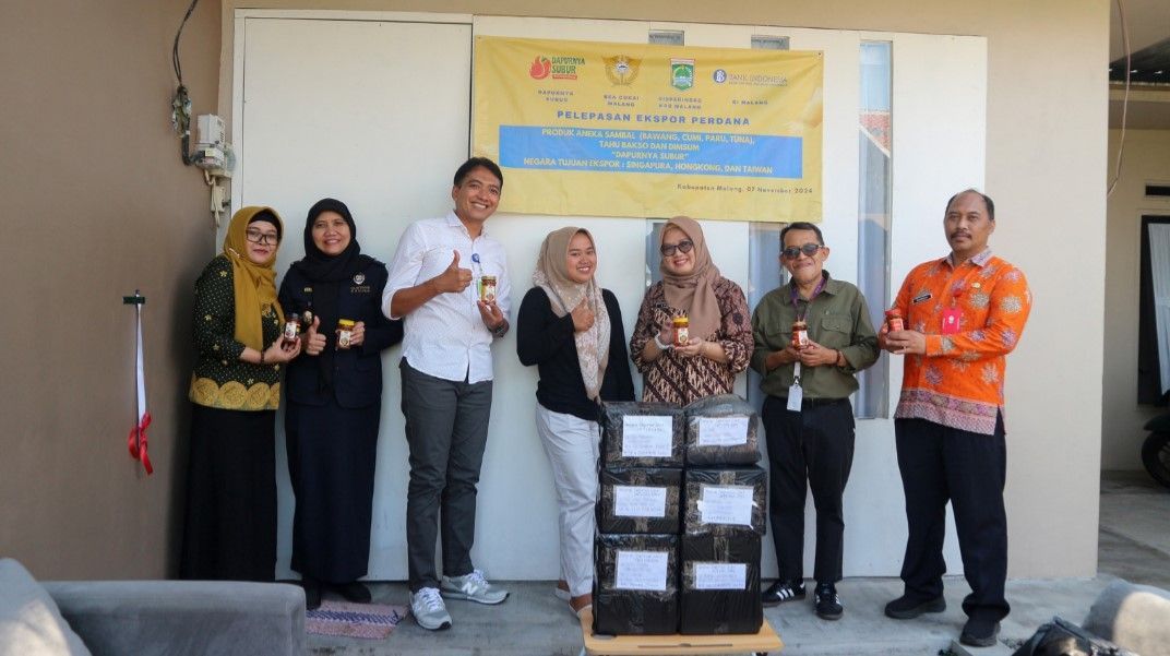 Bea Cukai Lepas Ekspor Perdana Produk Sambal Indonesia ke Pasar Asia