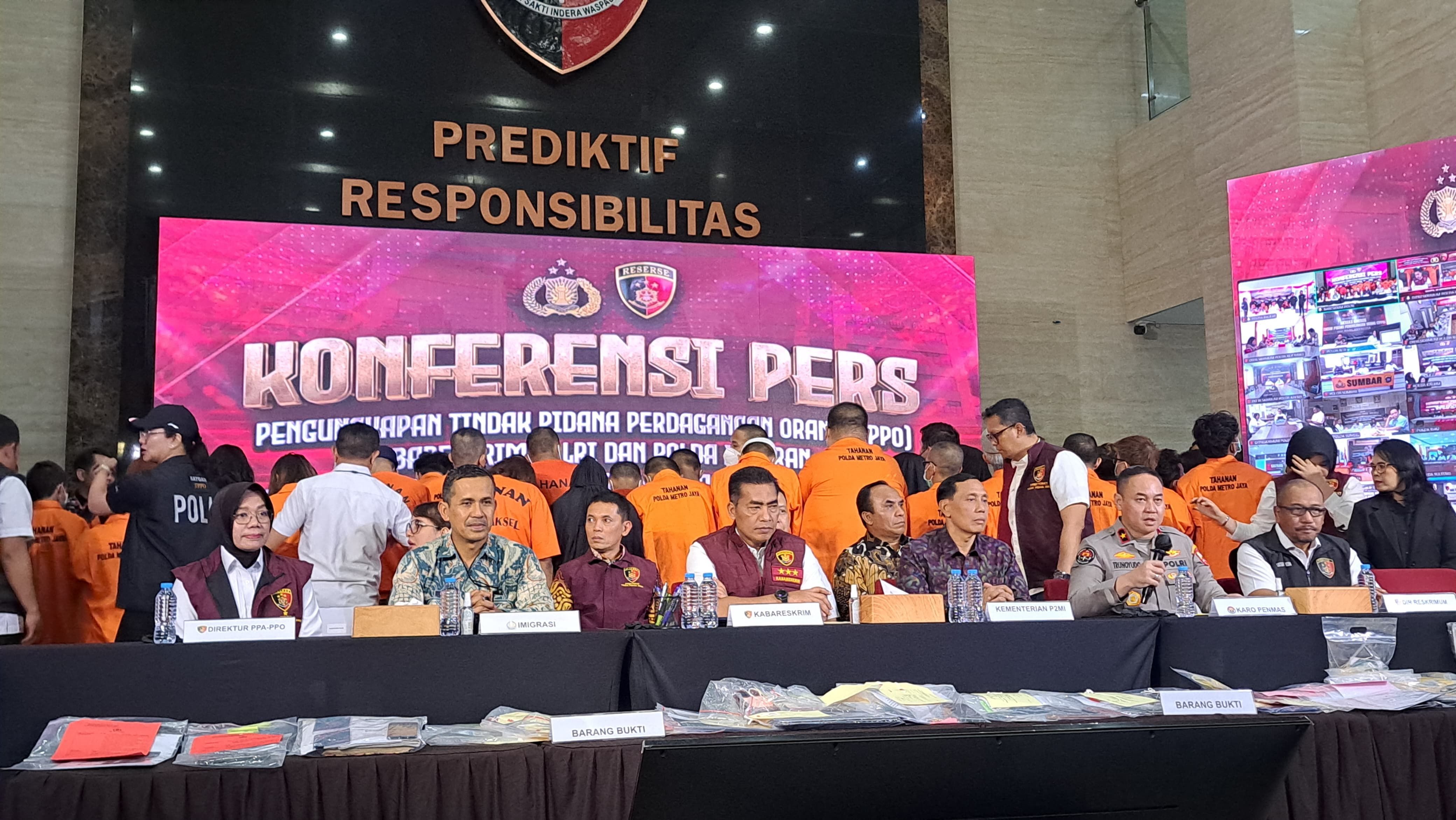Polri Bongkar 397 Kasus TPPO Periode Oktober-November 2024, Korban Ada yang Dijadikan PSK