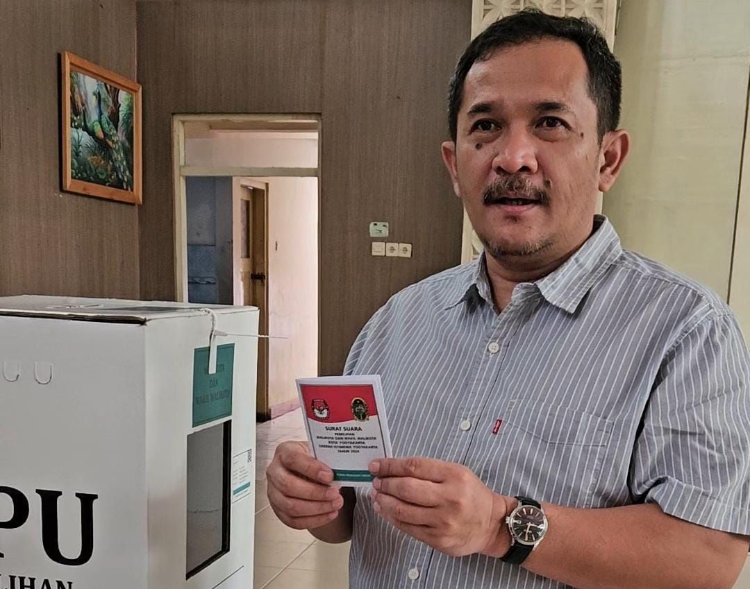 Di TPS 09 Muja Muju Kota Yogya, Paslon Nomor 2 Hasto Wawan Menang Telak