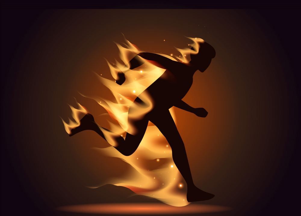 Kebakaran di Pasar Minggu Jaksel, Seorang Korban Berlarian Dalam Kondisi Terbakar