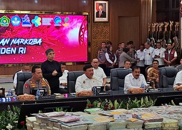 Menko Polkam Sebut Indonesia Darurat Narkoba!