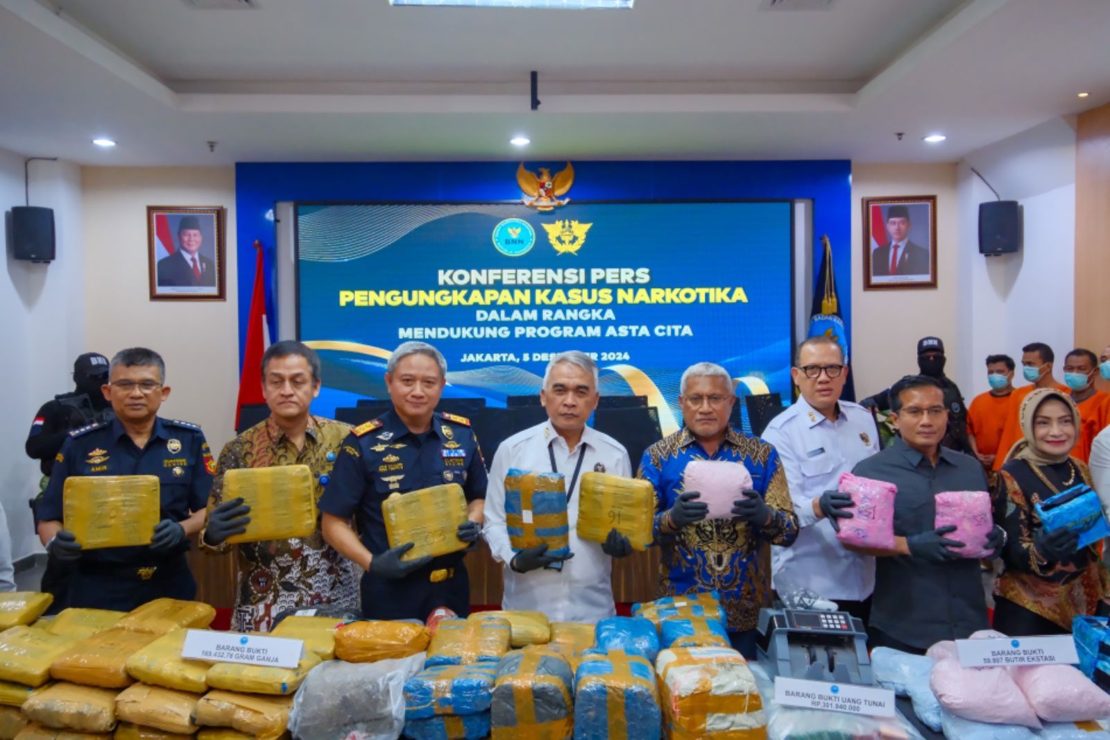 Bea Cukai dan BNN Ungkap 15 Kasus Peredaran Gelap Narkotika
