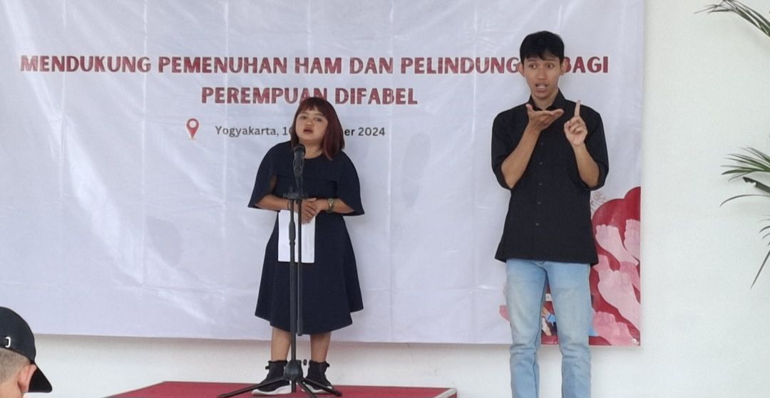 Peringati Hari HAM Sedunia, Penyandang Difabel Se-Jogja Gelar Mimbar Terbuka di DPRD DIY
