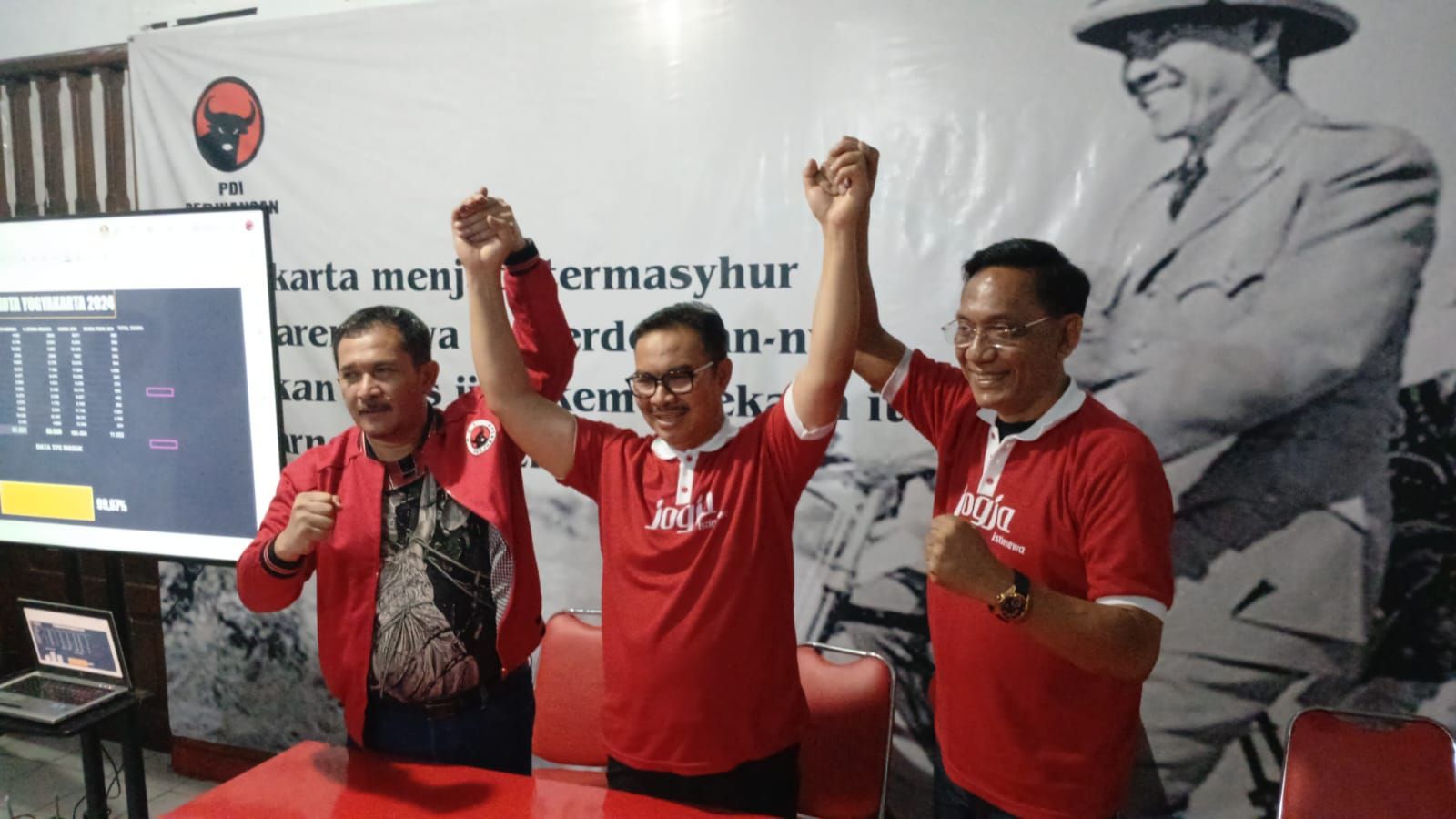 DPC PDIP Kota Yogya Bikin Sejarah Menangkan Pilkada, Hasto Wardoyo & Wawan Harmawan Dilantik 10 Februari 2025