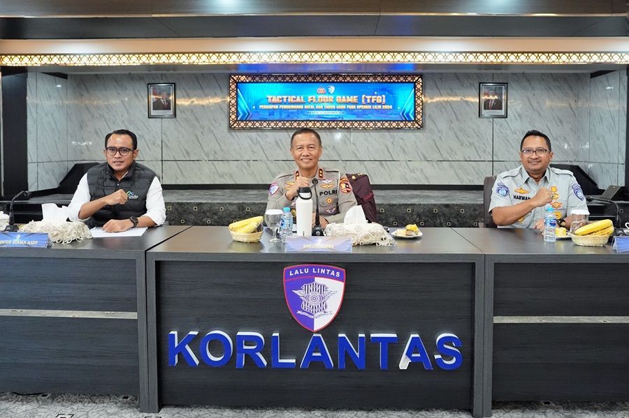 Kakorlantas Kumpulkan Sejumlah Ditlantas Polda Jajaran: Gelar TFG Kesiapan Operasi Lilin 2024
