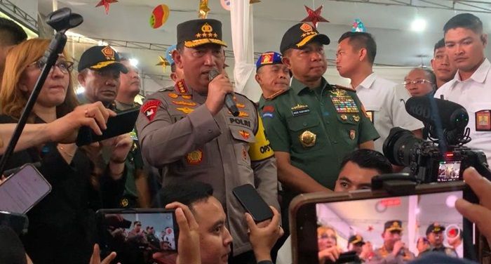 Cek Ibadah Natal di Katedral, Kapolri Pastikan Keamanan Jemaah