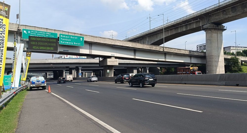  Jasa Marga Siapkan Skema Contraflow 3 Lajur Antisipasi Lonjakan Arus Balik Libur Natal dan Tahun Baru