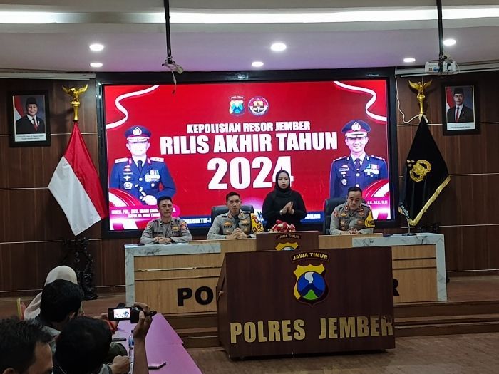 Kasus Narkoba Tahun 2024 di Jember Naik 54,44 Persen, Ini Kata Kapolres Jember