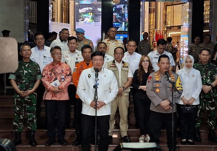Kapolri Hingga Menko Polkam Pantau Keamanan Malam Tahun Baru di Seluruh Indonesia, Ini Hasilnya