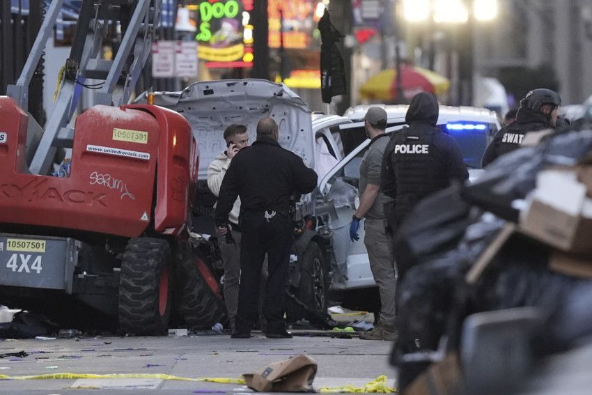Tragedi Tahun Baru di New Orleans: Pengemudi Tabrak Kerumunan hingga Tewaskan 15 Orang